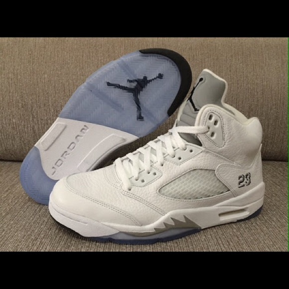 White Metallic 5s