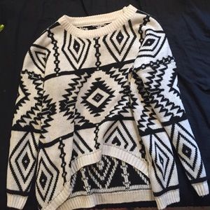 Aztec Pullover Sweater