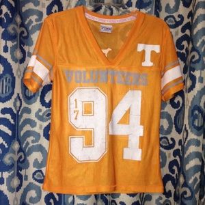 Victoria's Secret collegiate collection jersey.