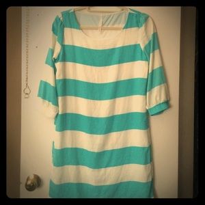 Sailor inspired shift dress