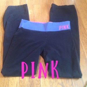 PINK bootleg yoga pants