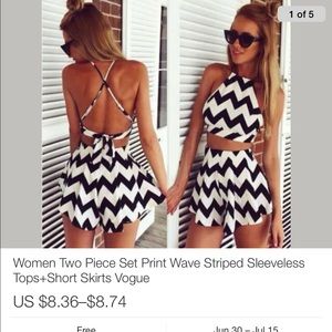 Women's summer 2 piece set S,M,L
