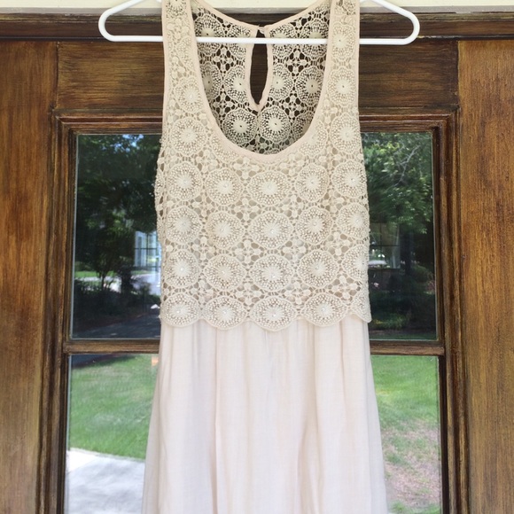 Beige Maxi Dress