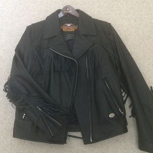 harley davidson fringed leather jacket