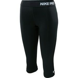 Nike Pro Capri Black and white size Small