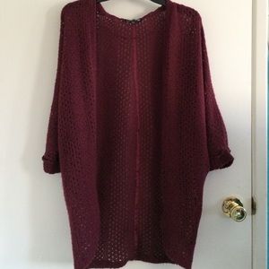 Knit cardigan