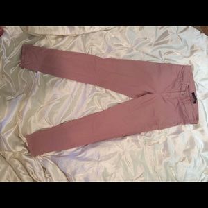 j brand size 27 blush skinny jeans