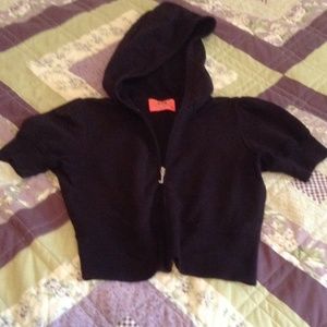 Juicy Couture mini hoodie zip-up