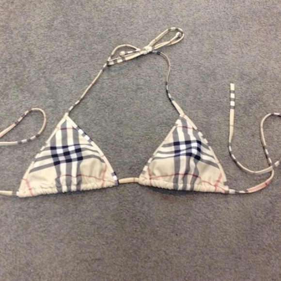 Burberry bikini top