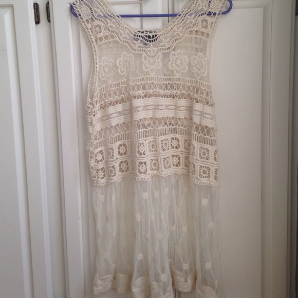 Lace tunic from Sundance catalog. Unworn. - Picture 1 of 1