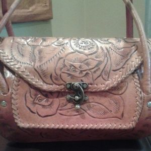 Mexican leather purse