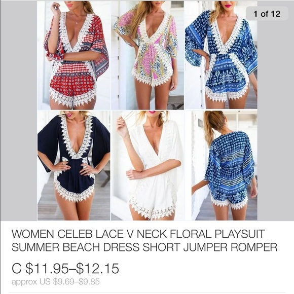 Other - Women's summer romper S,M,L.