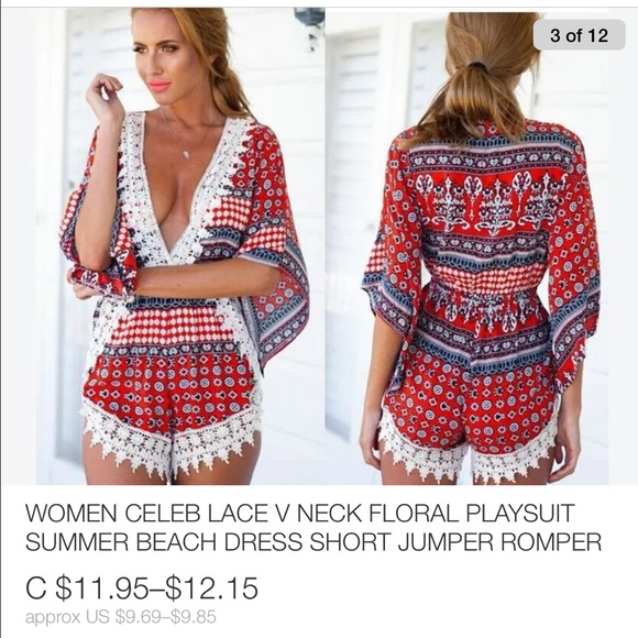 Women's summer romper S,M,L. - Picture 2 of 5