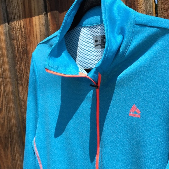 RBX Gym yoga  Zip up Jacket NEON Blue and pink