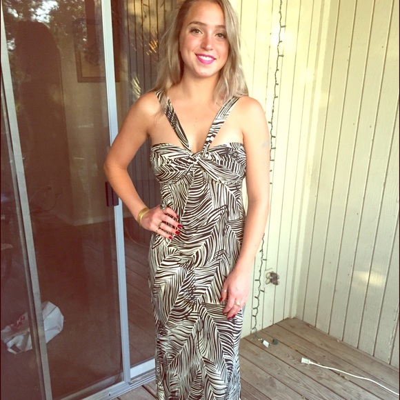 BCBG maxi dress size small