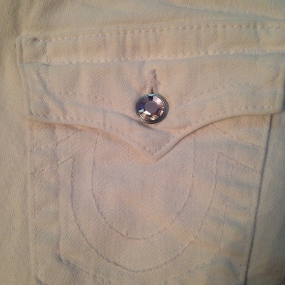 True Religion Disco Becky Jean in white