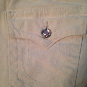 True Religion Disco Becky Jean in white