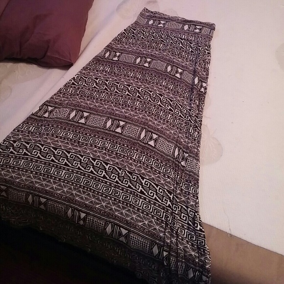 Tribal Maxi Skirt