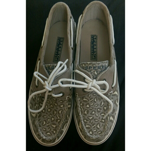 Grey Cheetah Sperry