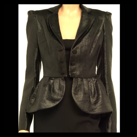 Zac Posen - Z Spoke Peplum Jacket