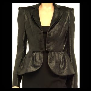 Zac Posen - Z Spoke Peplum Jacket