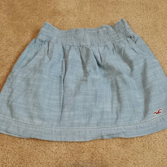 Small Hollister denim color fabric
