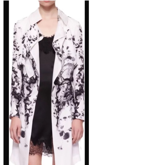 Haute Hippie lightweight trench - Picture 3 of 4