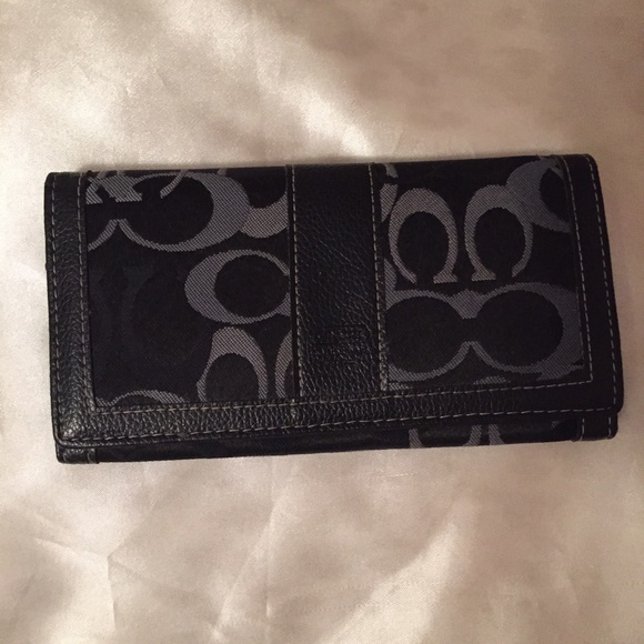 Black Coach wallet