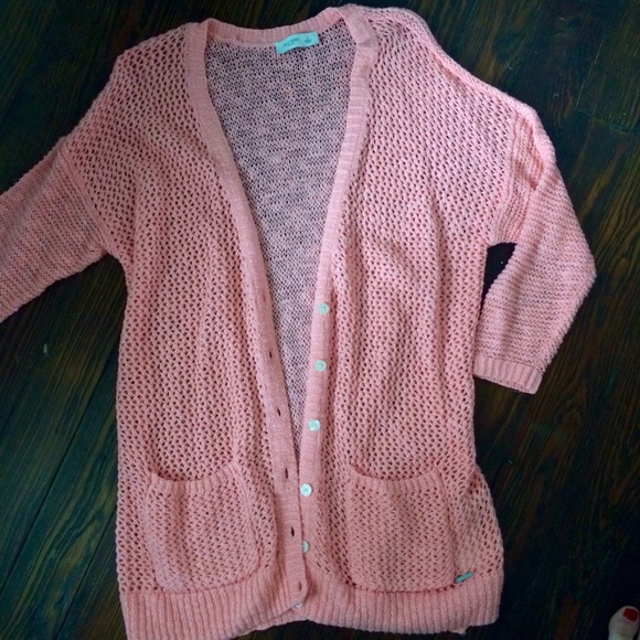 Gilly Hicks Neon Cardigan