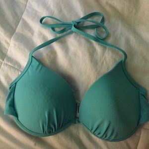 Light Blue Bathing Suit Top