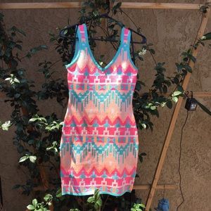 Body con Aztec print