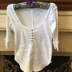 Free people size medium Henley top, We the Free!