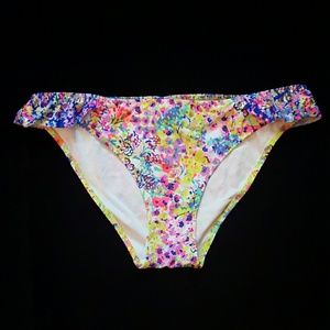 Victoria's Secret Beach Sexy Ruffle Bikini Bottom