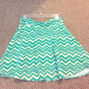 Chevron inspired skirt