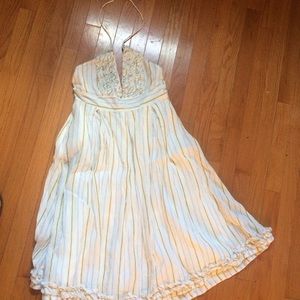 J Crew babydoll halter dress
