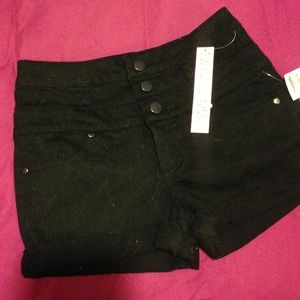 High waist shorts