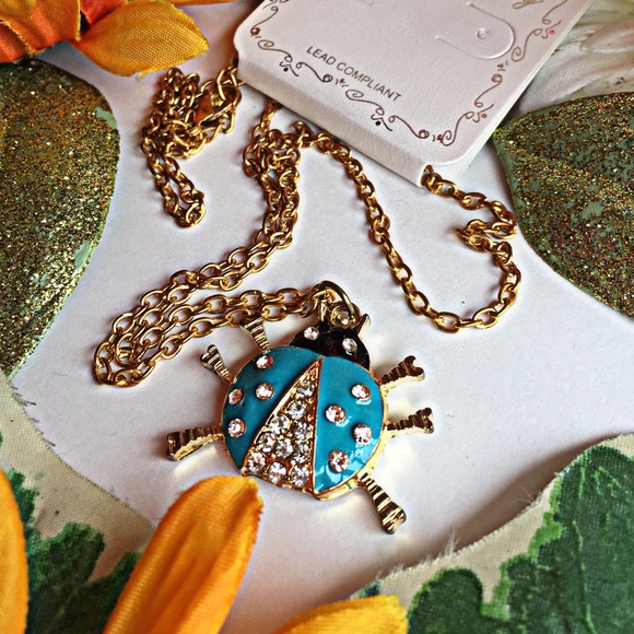 Boutique Jewelry - ❗️🚫SOLD❗️The Summer Ladybug Necklace