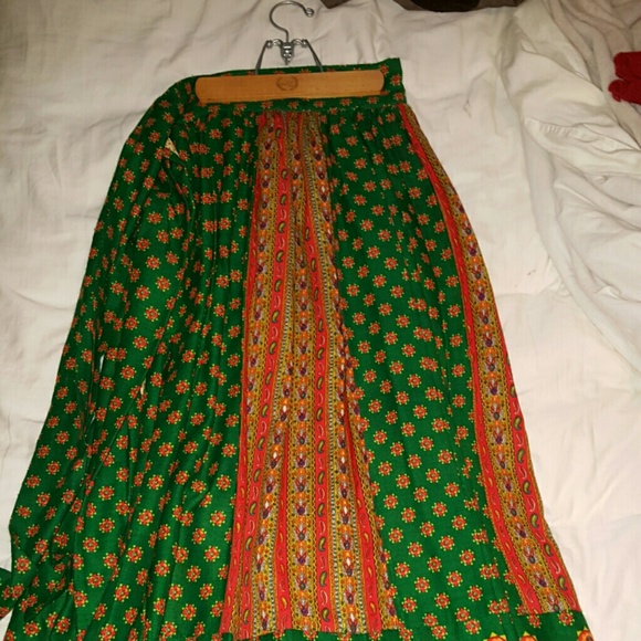 Vintage wrap skirt