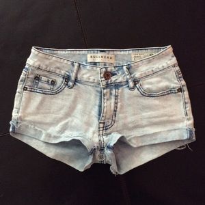 BULLHEAD Acid Wash Shorts
