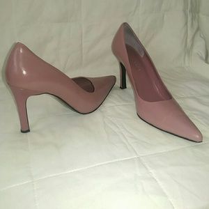 Pink Apostrophe pumps