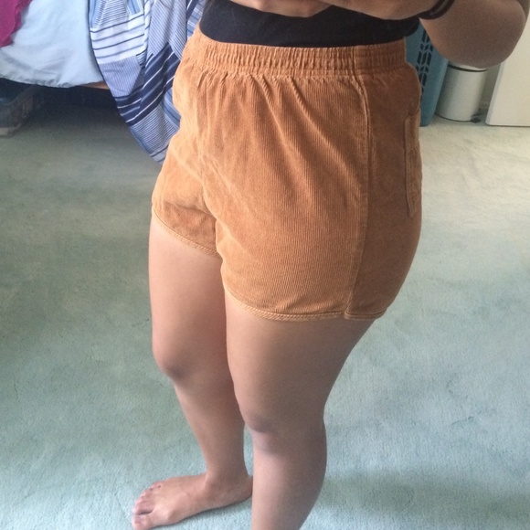 Corduroy shorts