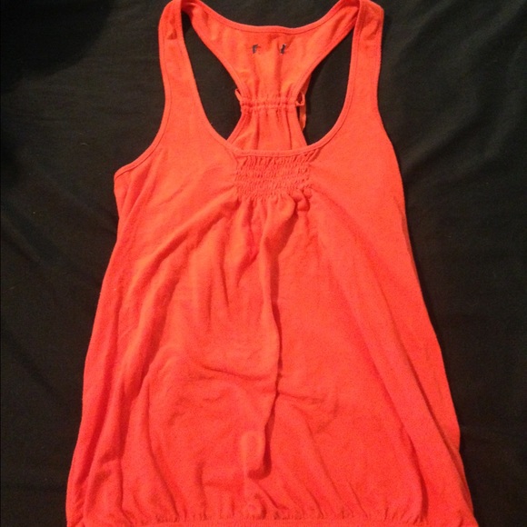 Blood orange tank top