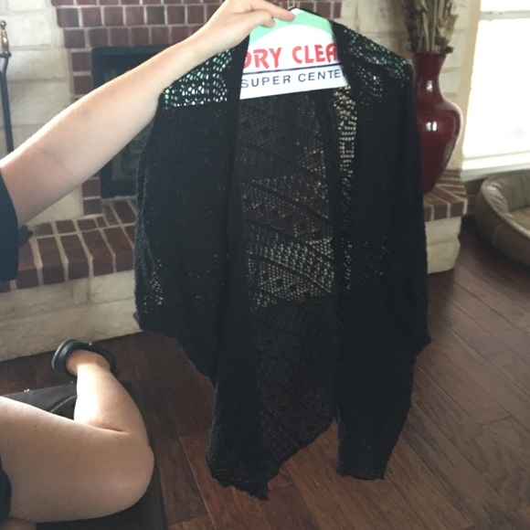 Cute black cover up