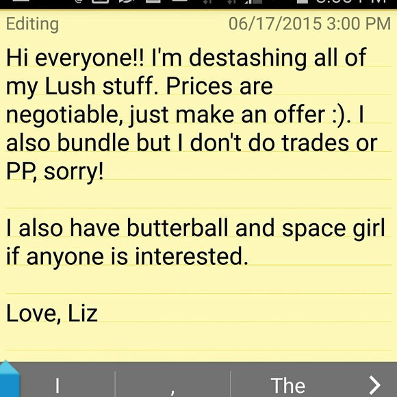 Destashing my Lush stuff!! Please like and share : - Picture 1 of 1