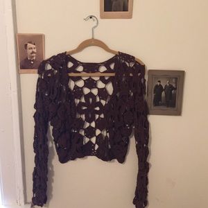 Knit cardigan!