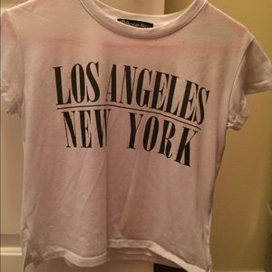 Los Angeles/New York tee