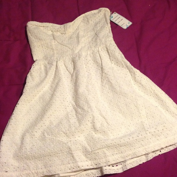 Eyelet dress