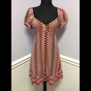 Betsey Johnson multi colored dress. Size 2
