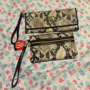 2 S&Co clutch/wallets