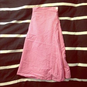 American Apparel Gingham Skirt